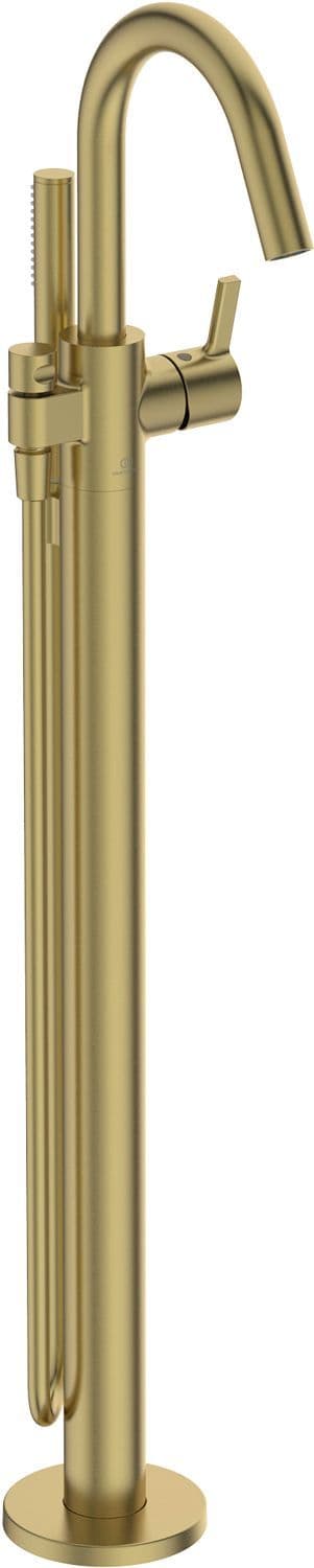 1GREEPSMENGKRAAN Bad vrijstaand joy Ideal Standard zonder inbouwdeel brushed gold