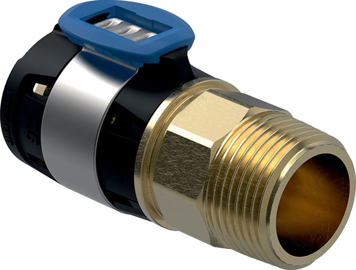 Raccord 20MM-3/4"M FlowFit Geberit