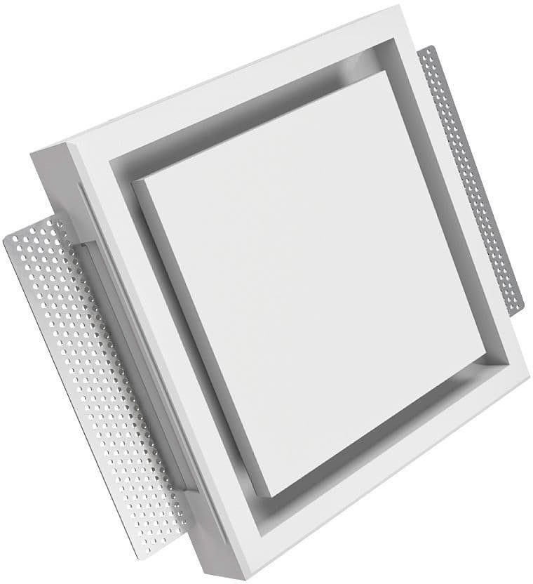Design ventiel gips ergovent kvadro 100MM