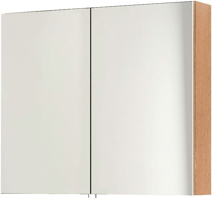 Spiegelkast form/cita 2DEUREN 80CM nordic eik