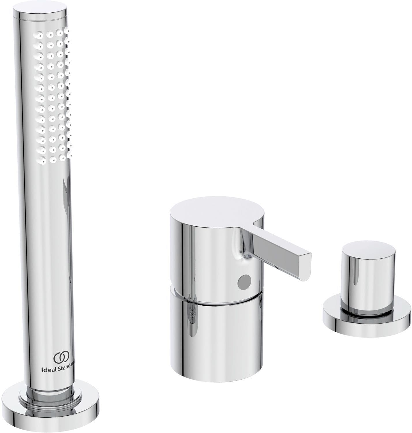 1GATS Mengkraan badrand voor vulling via overloop joy Ideal Standard chroom