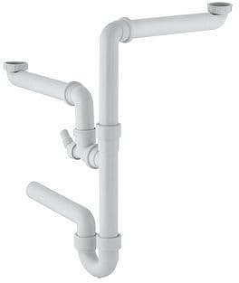 Sifon spoeltafel Geberit 6/4"-40MM 2BAK