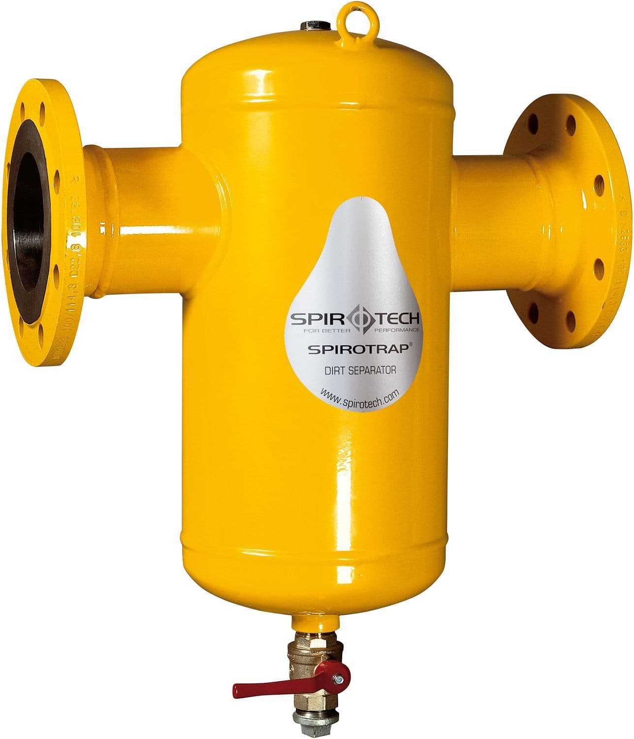 Vuilafscheider spirotrap DN050 flensaansluiting