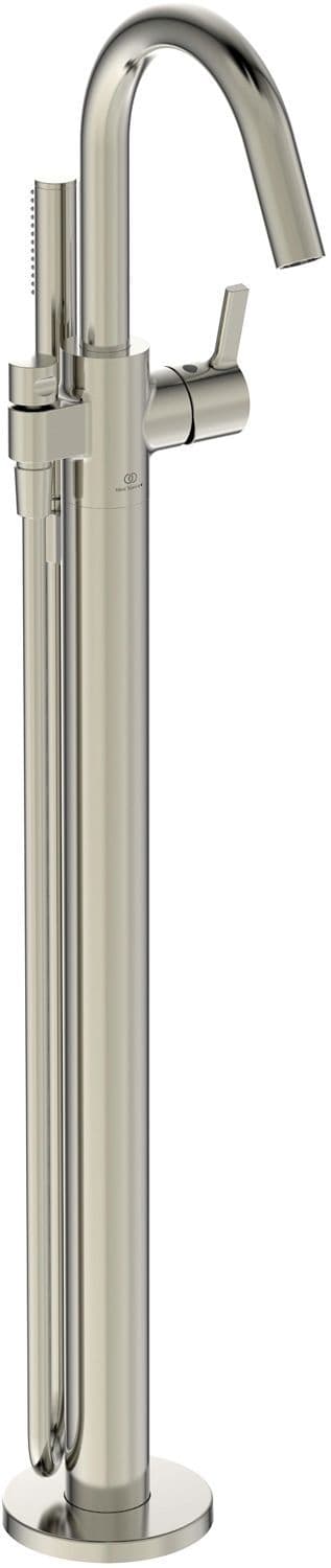 1GREEPSMENGKRAAN Bad vrijstaand joy Ideal Standard zonder inbouwdeel brushed Rvs look