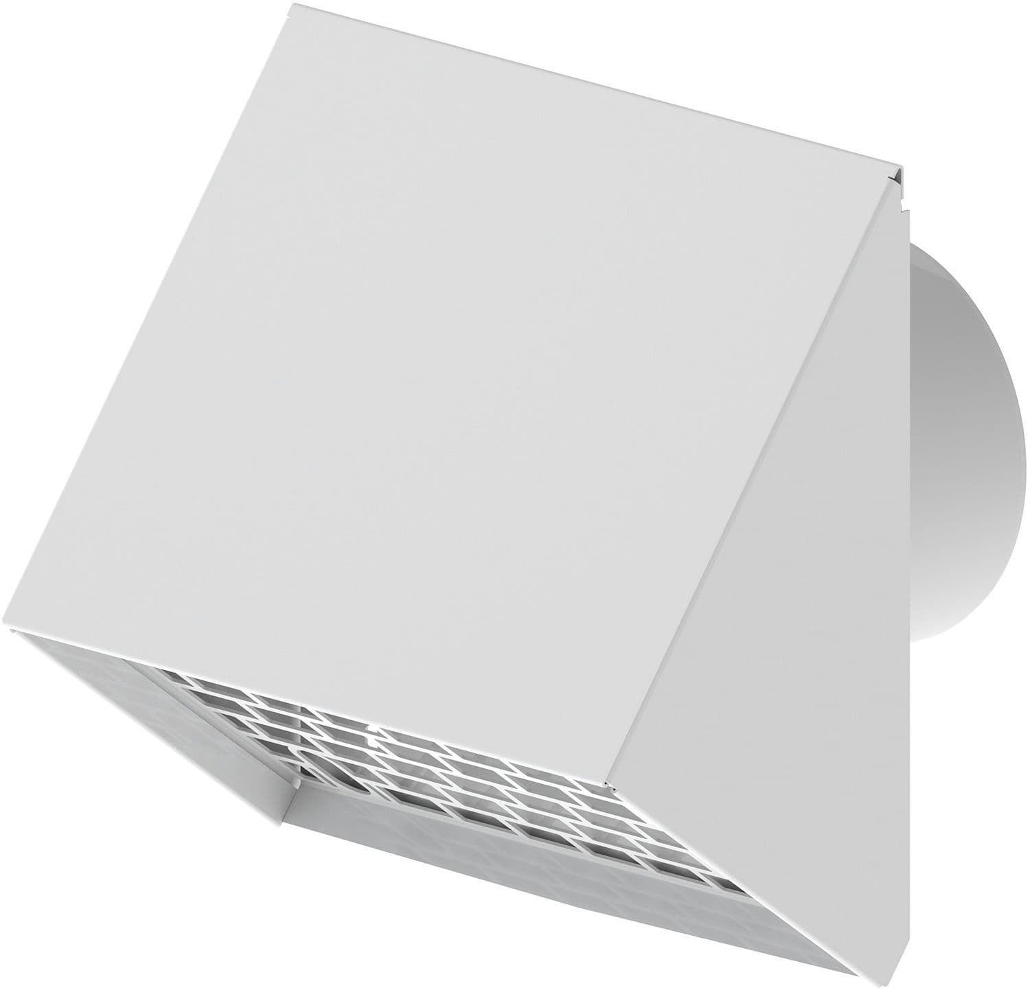 Muurdoorvoer d-ventilatie 125MM wit